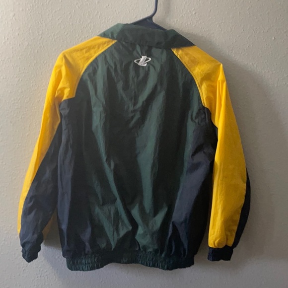Green Bay Packers Logo Athletics Windbreaker - Picture 3 of 4